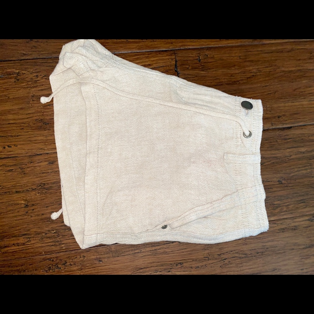 Tan Cloth Lounge Shorts
